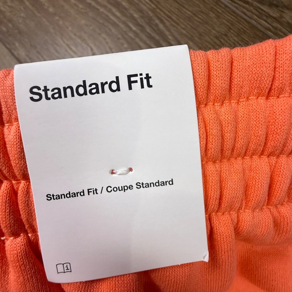 Nike Club Fleece Big Kids Sweatpants, NWT, Size Small, Orange/Coral, Warm - Picture 9 of 13